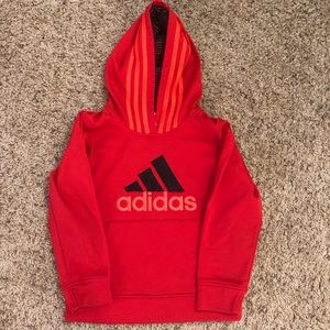 Boys Adidas Hooded Sweatshirt